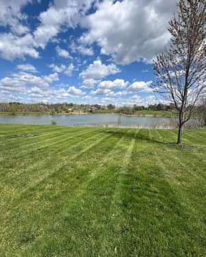 Lawn stripes pattern